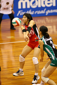 NECレッドロケッツ・井上 琴絵選手 Vリーグ出場通算230試合出場